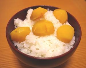 お手軽栗ご飯