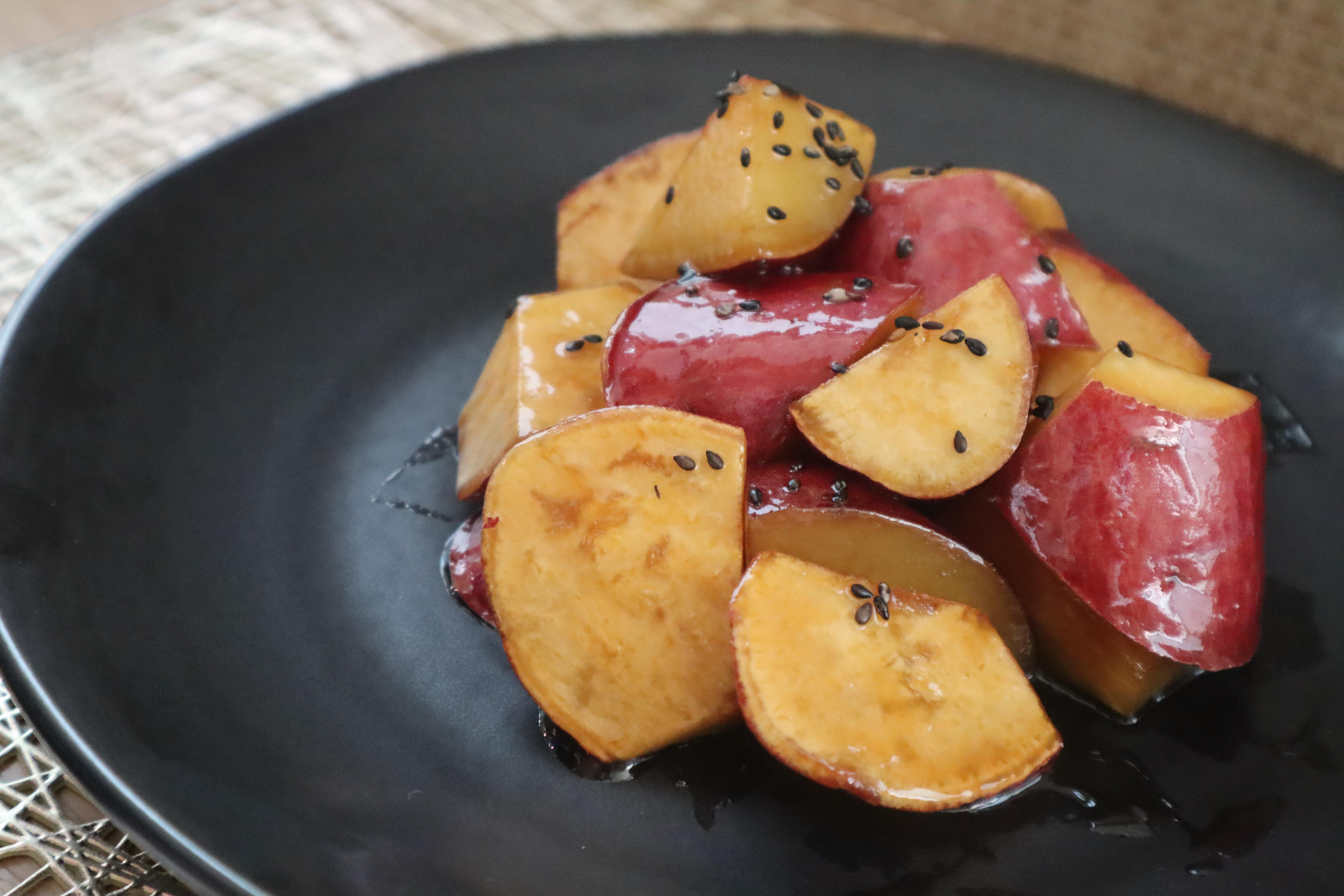 揚げない大学芋